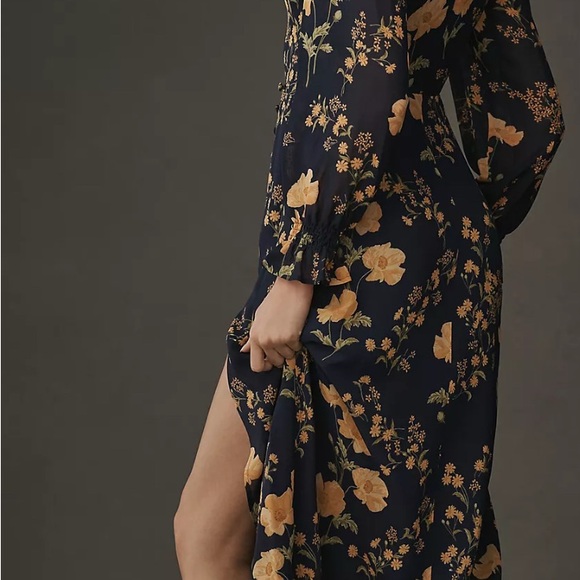 Reformation Stevi Midi Dress open back - Picture 3 of 13